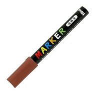 marker akrylowy 1-2 mm brązowy czerwonawy a'6 235