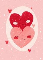 Plakat 20,5x28,4cm Ciepło Serca