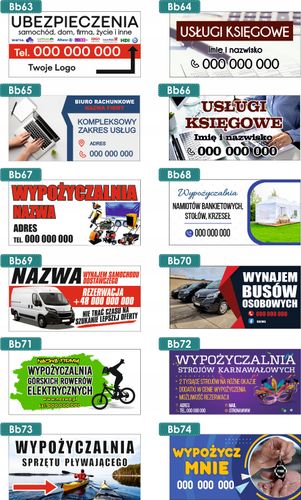 BANER REKLAMOWY projekt 130x80 cm MEBLE PRODUCENT na Arena.pl