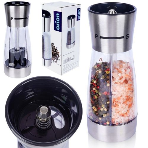 podwójny ręczny młynek do pieprzu i soli orion 130163 na Arena.pl
