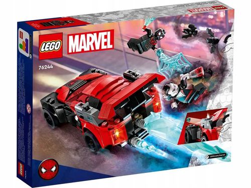 76244 - lego super heroes - miles morales kontra morbius na Arena.pl
