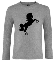 Bluzka z długim rękawem Konie