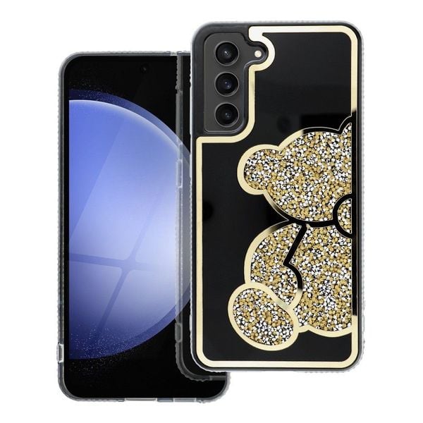Futerał TEDDY BEAR do SAMSUNG A17 złoty zdjęcie 1