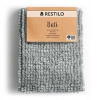 RESTILO Dywanik łazienkowy antypoślizgowy shaggy szenilowy 50X70 Szary