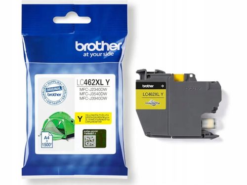 Tusz Brother LC462XLY yellow do 1500 str. na Arena.pl