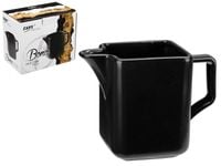 Mlecznik porcelanowy dzbanuszek na mleko śmietankę BONA czarny matowy