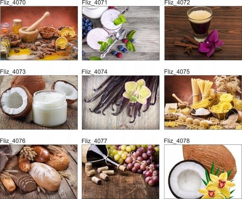 FOTOTAPETA kuchenna PRZYPRAWY ZIOŁA ŁYŻKI 200x130 na Arena.pl