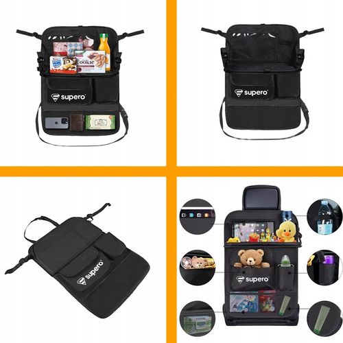 Organizer samochodowy na fotel oparcie tył dla dziecka do auta ochraniacz na Arena.pl