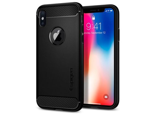 Etui Spigen Rugged armor Apple iPhone X / Xs Matte Black na Arena.pl