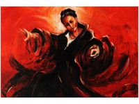 OBRAZ HISZPAŃSKIE TANGO TANCERKA