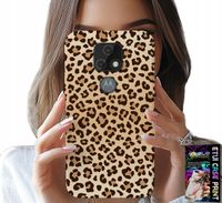 ETUI DO MOTOROLA MOTO E7 PLUS - PLECKI W PANTERKĘ MODNE KOBIECE WZORY