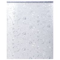 Folia okienna, matowa, wzór kwiatowy, 90x500 cm, PVC