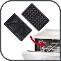 Opiekacz do kanapek Tefal Snack Time SW341D12 2x1
