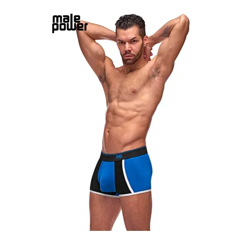 male power szorty retro xl czarne - bawełna z dodatkiem spandexu na Arena.pl