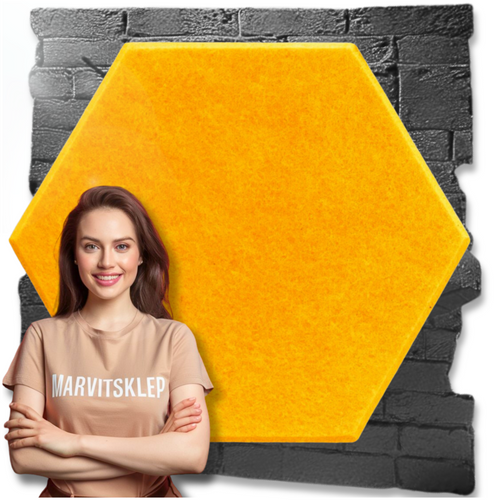 Panele Scienne Filcowe 3D Heksagon Zaglowek Samoprzylepne Akustyczne Soft na Arena.pl