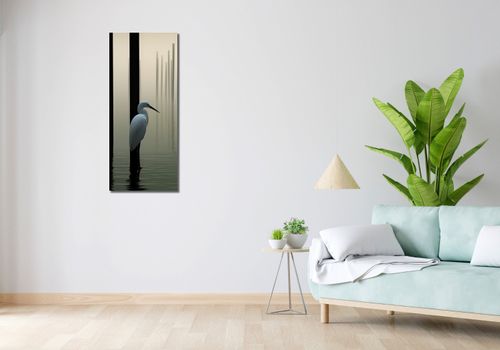 Obraz 40x100cm Mgiełka na Wodzie na Arena.pl