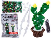 Koraliki do prasowania Wersja 3D, Szablon Kwiatek Kaktus, Saszetka, Prasowanka