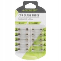 BEZPIECZNIKI SZKLANE 32 MM 10 szt