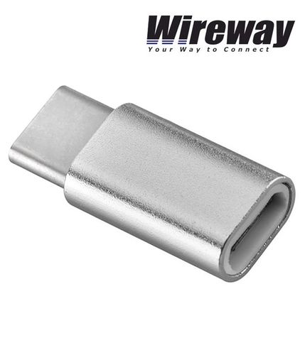 Adapter gniazdo micro USB - wtyk typ C Wireway WW330201 na Arena.pl
