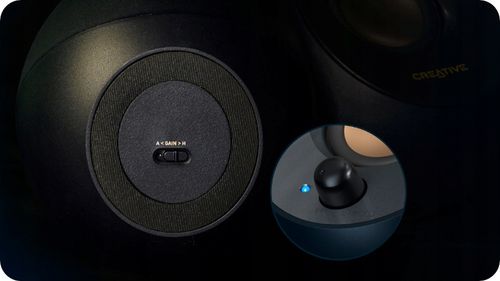 GŁOŚNIKI CREATIVE Pebble V2 USB-C czarne na Arena.pl