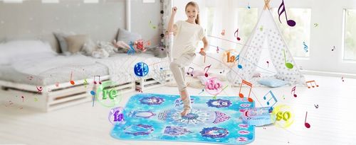 MATA DO TAŃCZENIA MUZYCZNA TANECZNA DLA DZIECI GRA INTERAKTYWNA TAŃCA ZABAW na Arena.pl