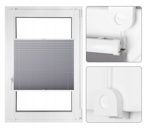 PLISA KLASYCZNA ROLETA PLISOWANA NA WYMIAR 57x150 na Arena.pl