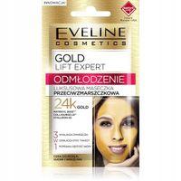 eveline gold lift expert 24k - luksusowa maska przeciwzmarszczkowa 7ml