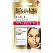 eveline gold lift expert 24k - luksusowa maska przeciwzmarszczkowa 7ml