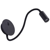 Naścienny kinkiet Nogat AZ2943 LED 3W 3000K tubka czarny