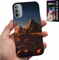 ETUI DO MOTOROLA G31 / G41 - PIRAMIDY W GIZIE, EGIPT, SFINKS, FARAON