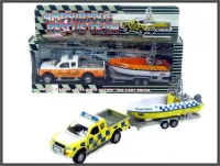 Auto + motorówka św.dźw.w pud.  Sl67WB