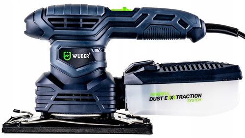 SZLIFIERKA MIMOŚRODOWA OSCYLACYJNA ELEKTRYCZNA WUBER Z REGULACJĄ 3w1 1300W na Arena.pl