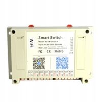 Sterownik Przełącznik Beznapięciowy 8 Kanałowy 8x10A WiFi TUYA Smart Life