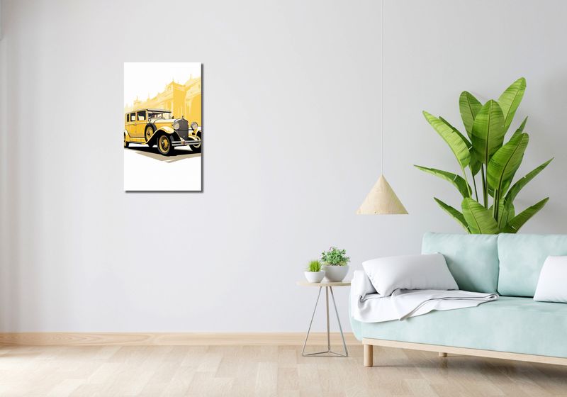 Obraz 40x70cm Klasyka Motoryzacji zdjęcie 2