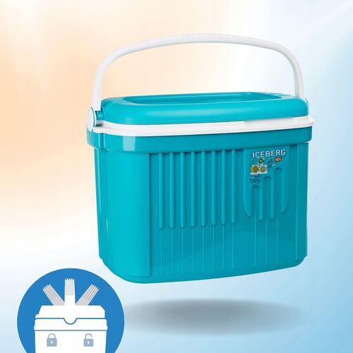 DUŻA LODÓWKA TURYSTYCZNA 42L na WKŁADY MROŻĄCE do AUTA kemping PODRÓŻY na Arena.pl