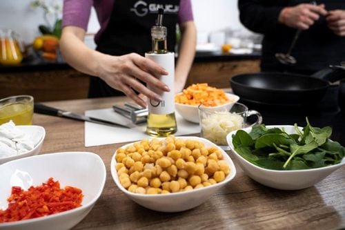 Komplet 6 miseczek 19 cm salaterki białe kwadratowe na zupę sałatki desery na Arena.pl