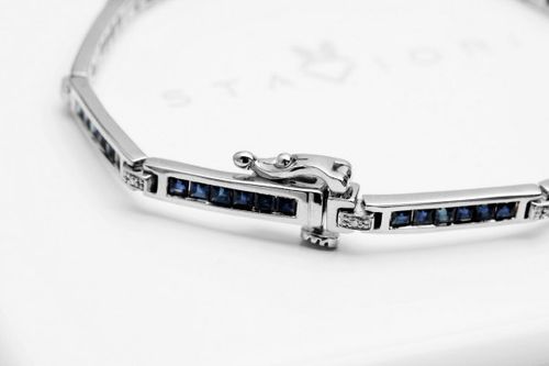 Złota bransoleta BBD4585 - Diament na Arena.pl