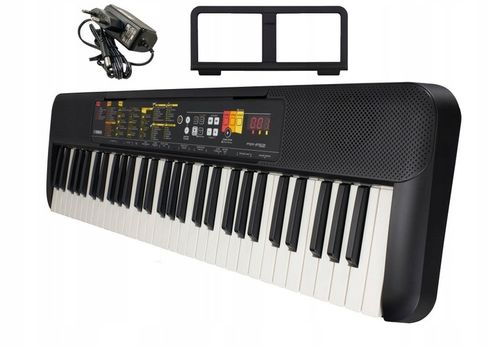 YAMAHA PSR-F52 KEYBOARD ORGANY DO NAUKI 61 KLAWISZY 5 OKTAW PULPIT ZASILACZ na Arena.pl