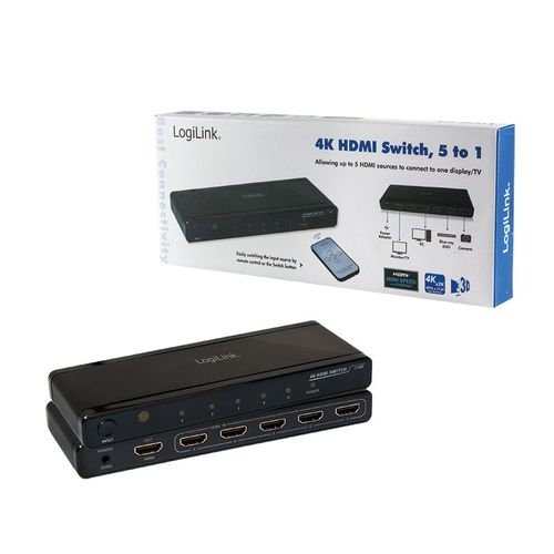 LogiLink Switch 4K HDMI 5 portowy na Arena.pl
