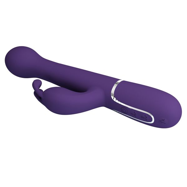 Pretty Love - Dejon Dark Purple, 7 Vibration Functions 4 Thrusting Settings zdjęcie 7