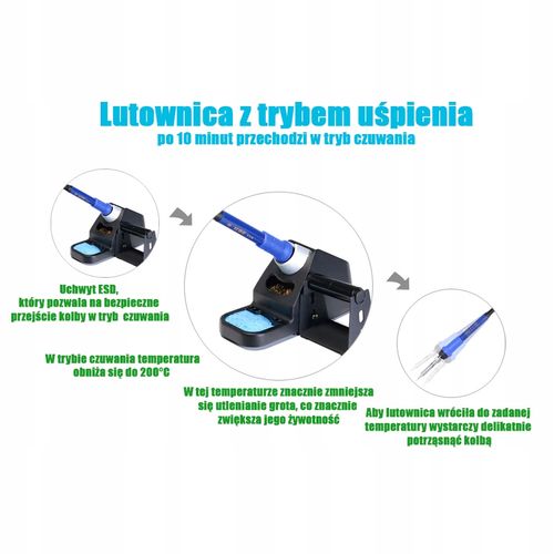 Stacja lutownicza 995D+ + KIT 17 na Arena.pl