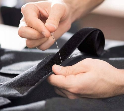 MOCNA RZEPOWA TAŚMA OBIE STRONY szer. 50 mm * 5 METRÓW CZARNY na Arena.pl