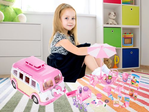 Kamper Lodziarnia Auto Dla Lalek samochód na Arena.pl