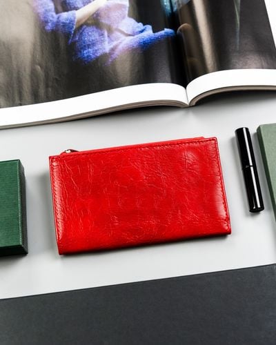 portfel damski pu chwj-10-5068 red na Arena.pl