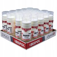 Wkłady parafinowe do zniczy Bispol Ognik WP4 17,5 cm ø 5,5 cm 96h 24szt