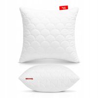 PODUSZKA JASIEK 40x40CM ANTYALERGICZNA PIKOWANA GRUBA NA ZAMEK DO SPANIA