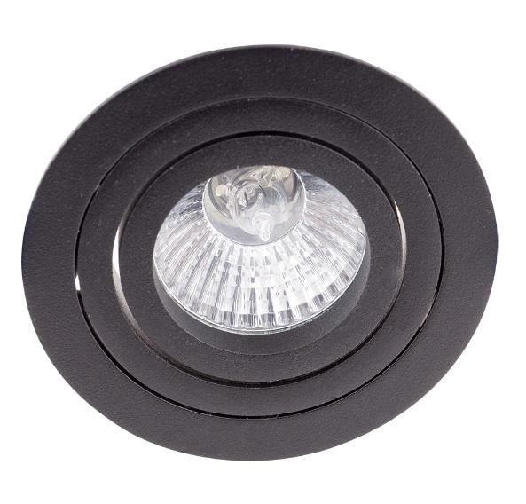 Wpust LAMPA sufitowa SIGNAL H0086 Maxlight regulowana OPRAWA okrągła oczko podtynkowe czarny zdjęcie 1