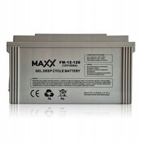 AKUMULATOR SOLARNY DO FOTOWOLTAIKI UPS 12V 120Ah DEEP CYCLE GEL