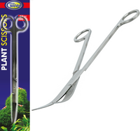 AQUA NOVA Nożyczki wygięte do terrarium akwarium roślin kwiatów 25 cm