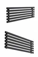 GRZEJNIK DEKORACYJNY MINI 45/180 CZARNY MAT